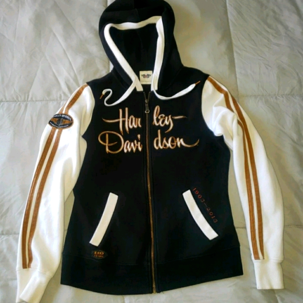Harley-Davidson Womens Zip-Up Hoodie S